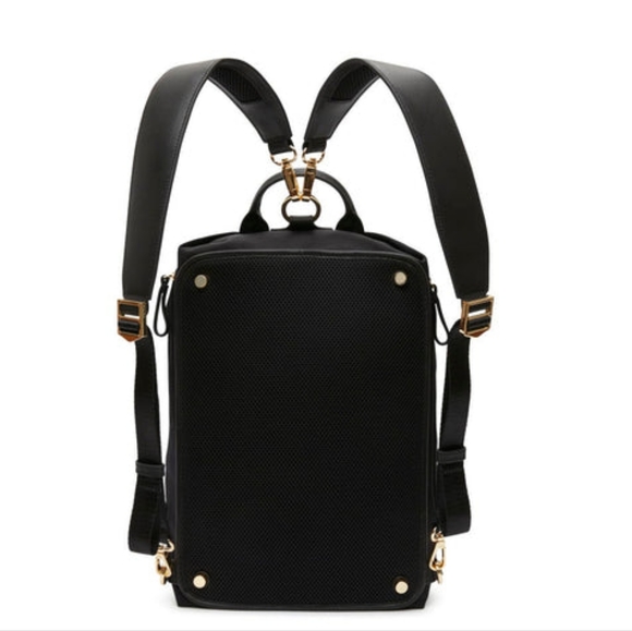 Caraa Black Backpack with Gold Accents - Picture 2 of 16